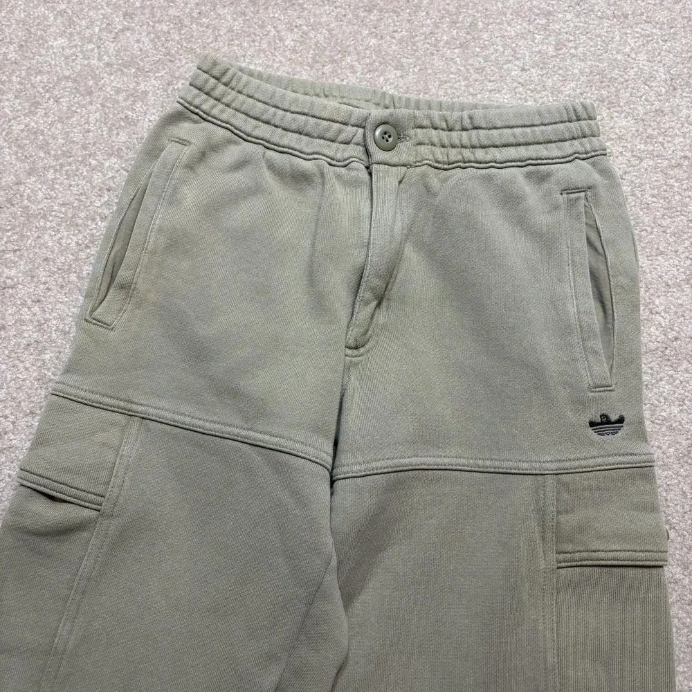 Adidas H SHMOO U Cargo Skate Joggers Unisex XS Ghost Green Pants Skateboarding